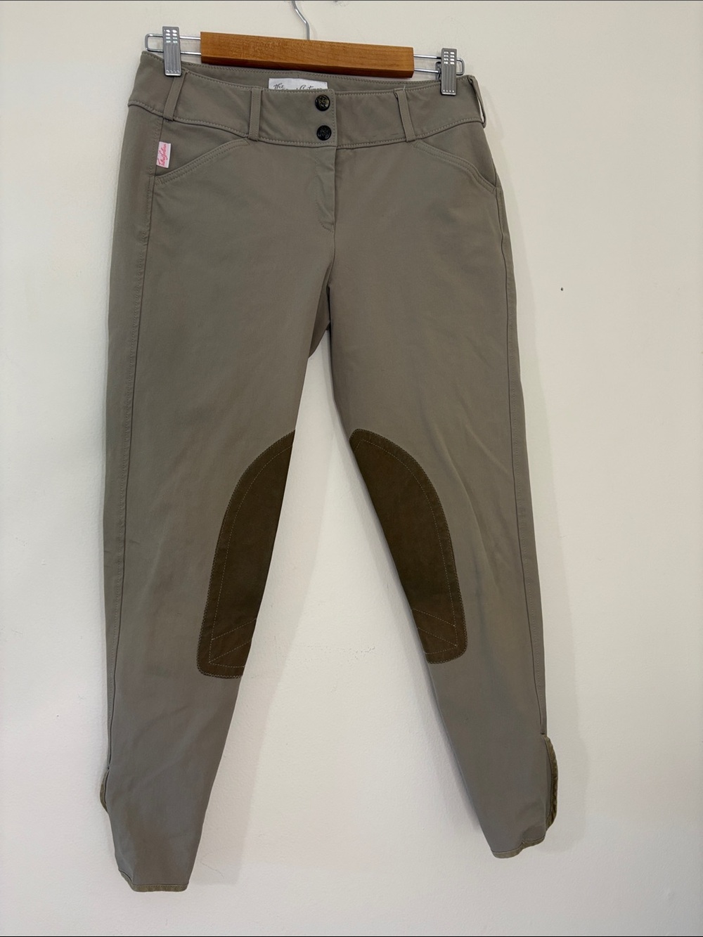 The Tailored Sportsman Riding Breeches Tan Brown Equestrian Horseback Riding 28